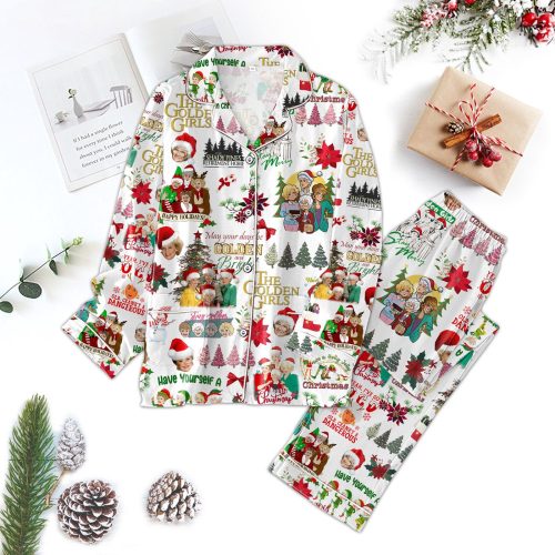 TGG Christmas Button Down Pajamas TL: Festive & Comfy Sleepwear for the Holiday Season!