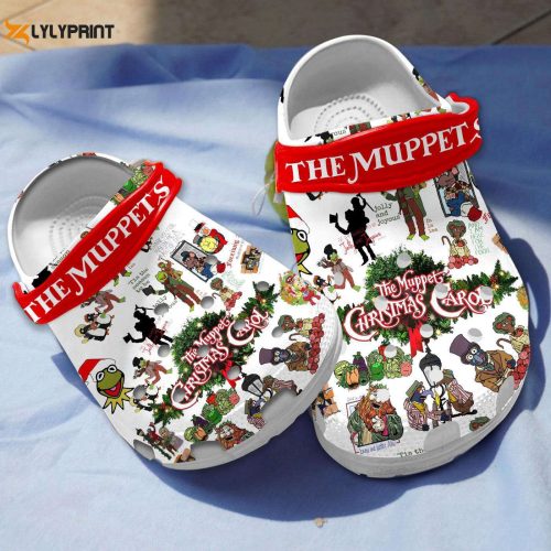 Non-slip Muppet Christmas Carol Clogs for Kids & Adults – Festive and Safe Footwear