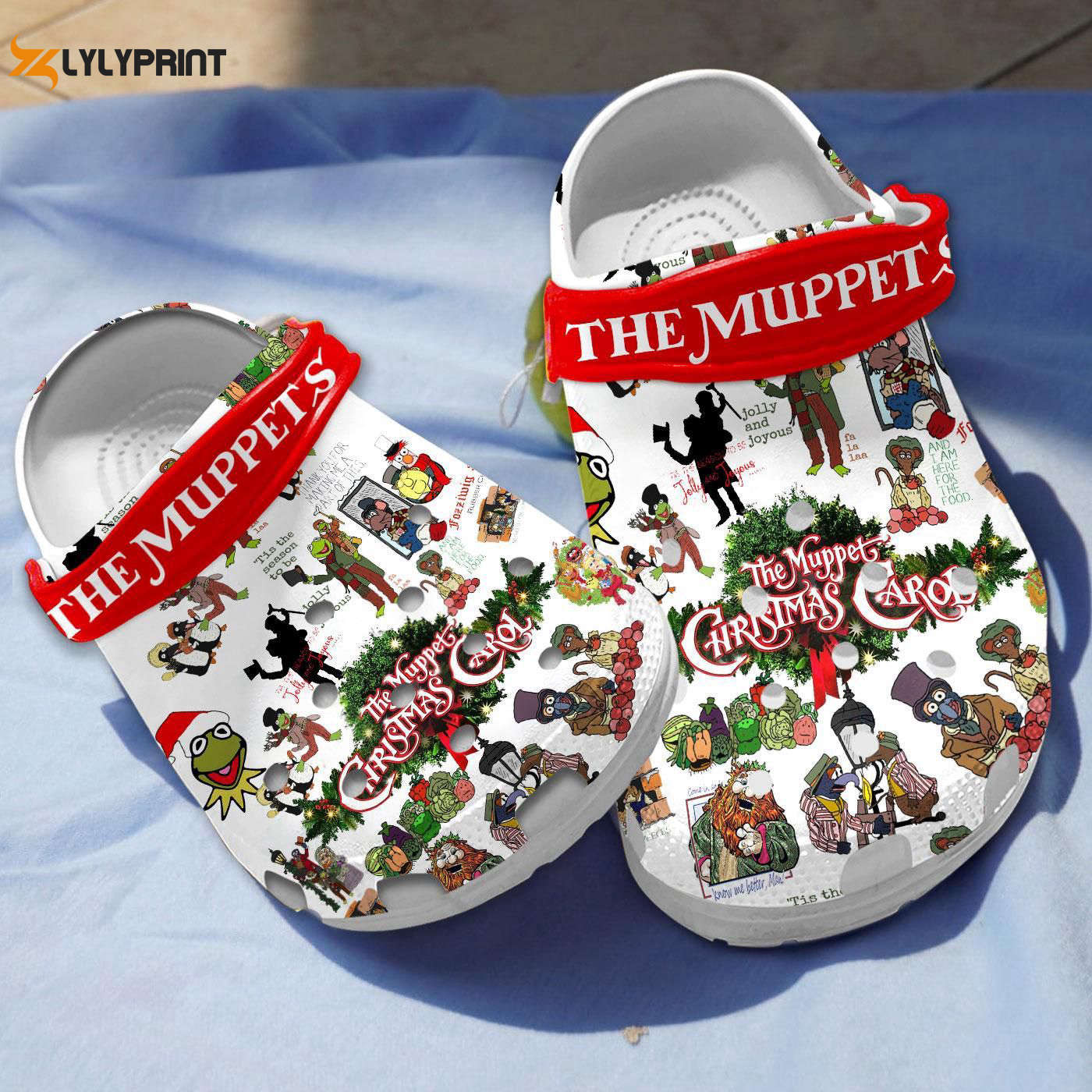 Non-slip Muppet Christmas Carol Clogs for Kids & Adults – Festive and Safe Footwear Non-slip Muppet Christmas Carol Clogs for Kids & Adults – Festive and Safe Footwear