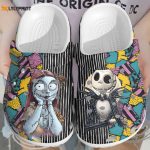 Spooktacular Nightmare Before Christmas Custom Crocs – Unique HOATT 6742