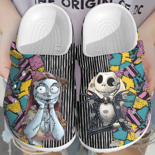 Spooktacular Nightmare Before Christmas Custom Crocs – Unique HOATT 6742