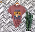 The Ultimate Deadlifter Shirt: Cute Jesus Gift Tee for Gym Funny Vintage Christian Shirts for Weightlifting – Religious Faith & Style Combined!