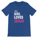 Express Your Faith with Our Stylish Jesus T-shirt for Girls