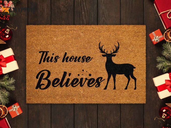 Merry Christmas Coir Doormat – Welcoming &Amp;Amp; Funny Outdoor Mat