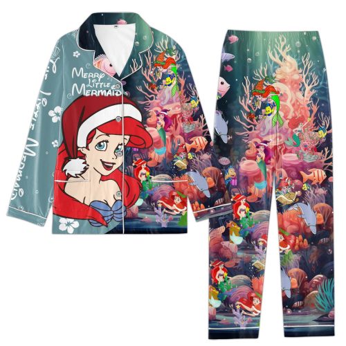 Get Festive with TLM Christmas Button Down Pajamas in LA – Perfect Holiday Sleepwear!