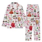 Cozy TMW Christmas Button Down Pajamas TL – Festive Sleepwear for a Merry Holiday!