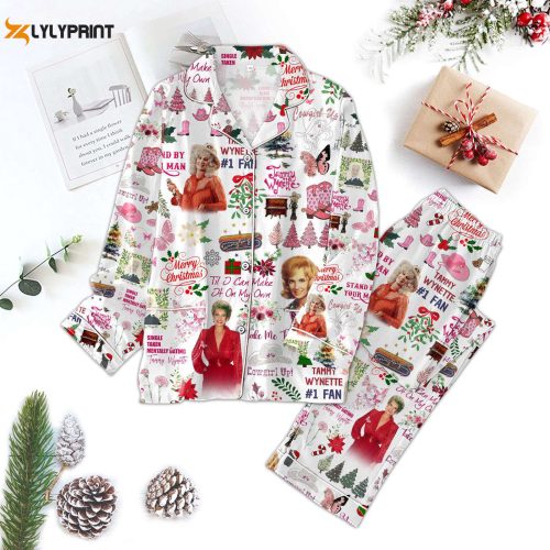 Cozy TMW Christmas Button Down Pajamas TL – Festive Sleepwear for a Merry Holiday!