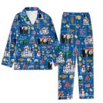 Cozy Up in TWW Christmas Button Down Pajamas – LA s Festive Sleepwear