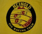 Vintage 1970s Heinold Pig Racing Team T-Shirt Soft Thin 70s Single Stitch