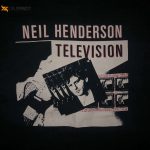 Vintage 1980s Neil Henderson Band Concert T Shirt – Retro Television Screen Stars Single Stitch 80s