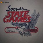 Retro 80s Oklahoma Sooner State Games T-Shirt 1988 Vintage Soft Single Stitch