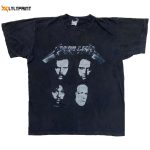 Rare Vintage Metallica Black Album Tour T-Shirt – 1991 Single Stitch 90s Tee