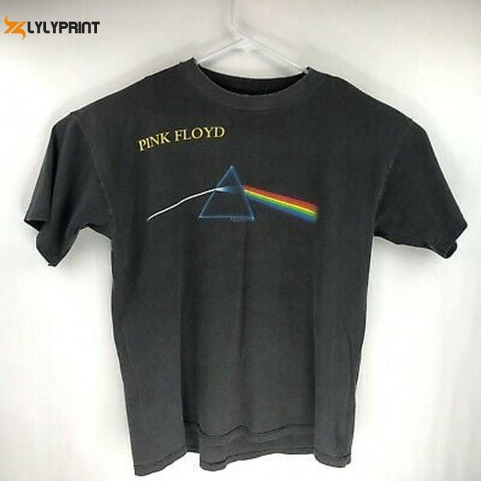 Rare Vintage 1994 Pink Floyd North American Tour T-Shirt – Dark Side Of The Moon – Limited Edition