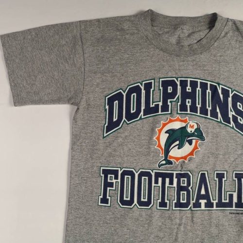 Retro 1998 Miami Dolphins Triblend Tee: Vintage Single-Stitched & Paper Thin Made in USA