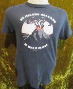 Vintage 80s Mount St Helens Volcano Graphic T-Shirt – Blast Souvenir Single Stitch