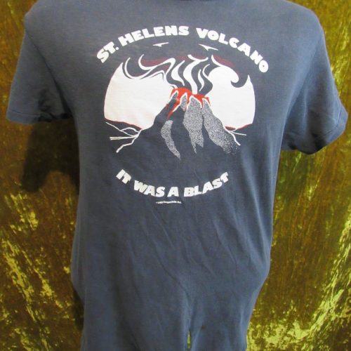 Vintage 80s Mount St Helens Volcano Graphic T-Shirt – Blast Souvenir Single Stitch