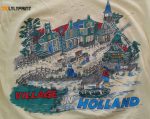 Vintage 80 s Holland Yellow Butter Thin T-Shirt: Authentic Single-Stitched Made in Holland