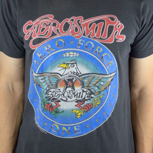 Vintage Aerosmith Pump 1989 USA Tour T-Shirt – Classic Single Stitch Design