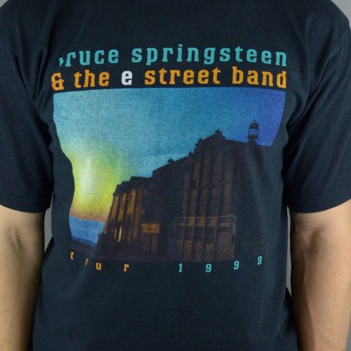 Vintage Bruce Springsteen 1999 Tour T-Shirt – E Street Band Single Stitch