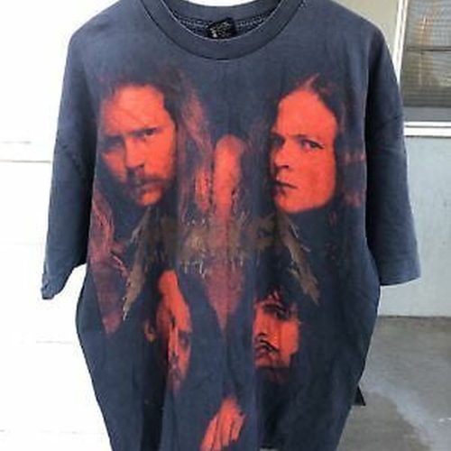 Rare Vintage Metallica Double Sided T-Shirt All Over Print Single Stitched 4911