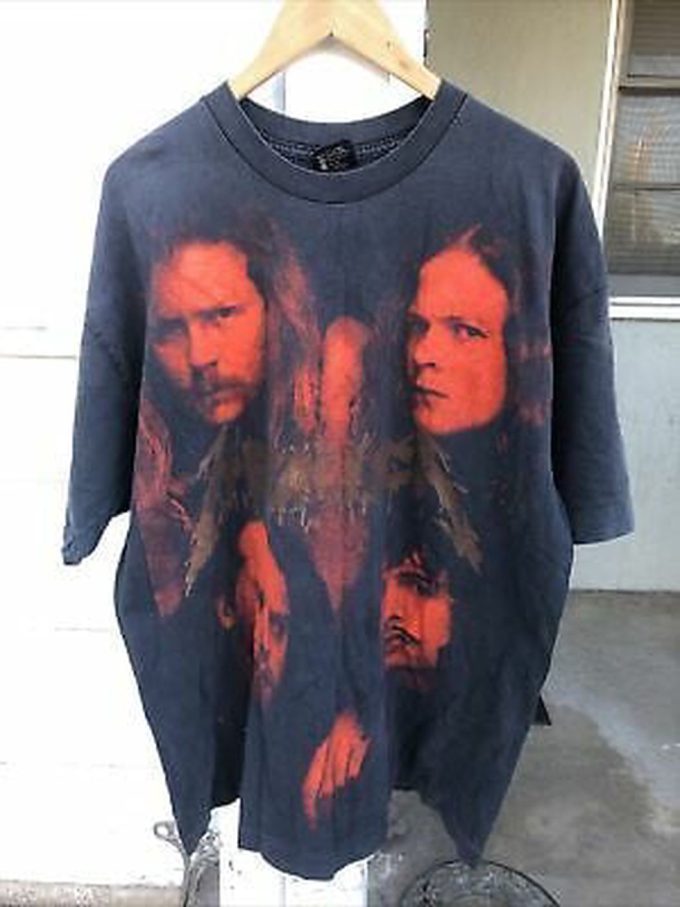 Rare Vintage Metallica Double Sided T-Shirt All Over Print Single Stitched 4911