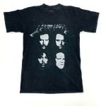 Vintage Metallica Tour T-shirt Historic Dates Single Stitch S M 6009