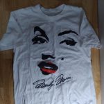 Vintage Single Stitch Marilyn Monroe Face T-Shirt: Painted Lady Unique and Timeless