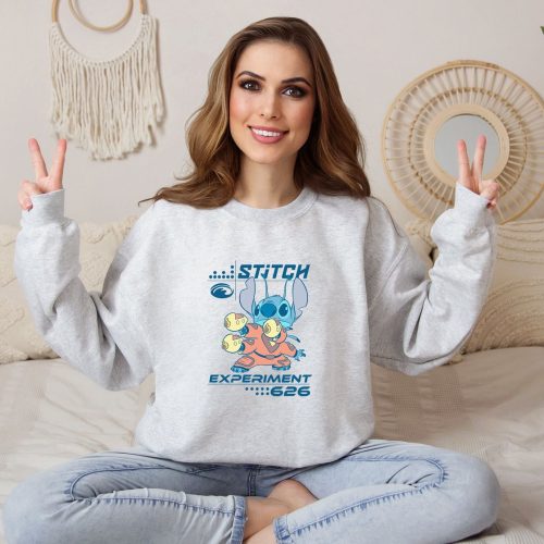 Vintage Stitch Sweatshirt Retro Hoodie Disney Trip Shirt Stitch Lover Gift