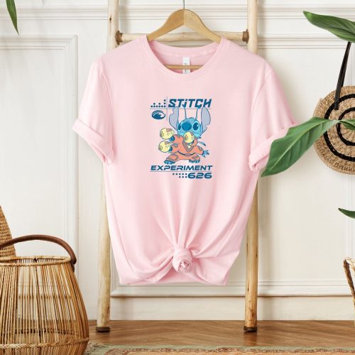 Disney Vintage Stitch Sweatshirt: Retro Hoodie Experiment 626 & Disney Trip Vacation Shirt – Perfect Stitch Lover Gift