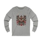 Vintage Sacred Heart Jesus Tee – Unisex Catholic Gift Christmas Shirt Devotional Apparel