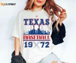 Vintage Texas Baseball Shirt – Ranger Fan Gear Retro MLB Tshirt