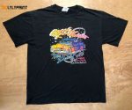 Vintage Dukes And Jukes Drag Race Tshirt 90s Single Stitch Car Racing Shirt Woodburn Drags