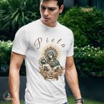 Catholics Saints: Virgin Mary & Jesus Crucifixion Tshirt – Celebrate Easter Sunday with Faith & Holy Week Mass