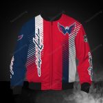 Washington Capitals Personalized Fashion Bomber Jacket