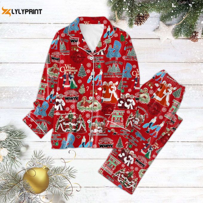 Stay Festive With Wcr Christmas Button Down Pajamas Tl – Cozy &Amp;Amp; Stylish Holiday Sleepwear