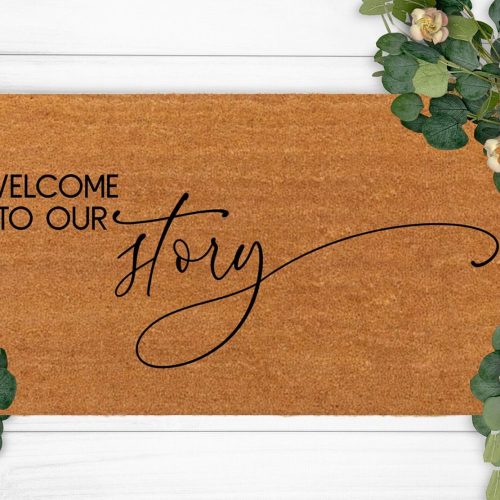Hory-Christmas Gift: Last Name Doormats for Housewarming – Custom & Funny Holiday Doormats