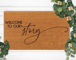 Hory-Christmas Gift: Last Name Doormats for Housewarming – Custom & Funny Holiday Doormats