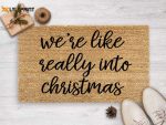 Festive Cheer: Get into the Christmas Spirit with Our Funny Christmas Doormat & Holiday Decor