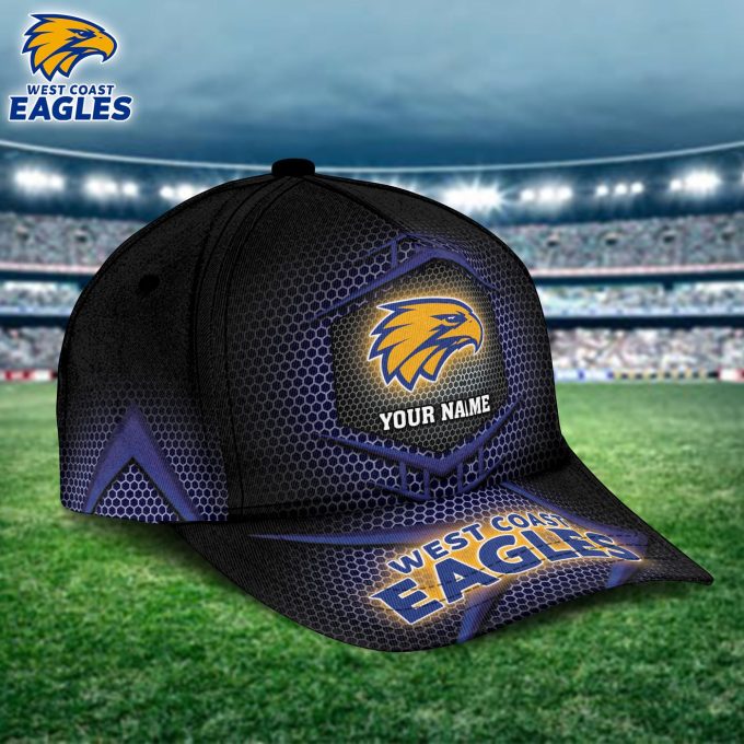 West Coast Eagles Afl Personalized Cap 3