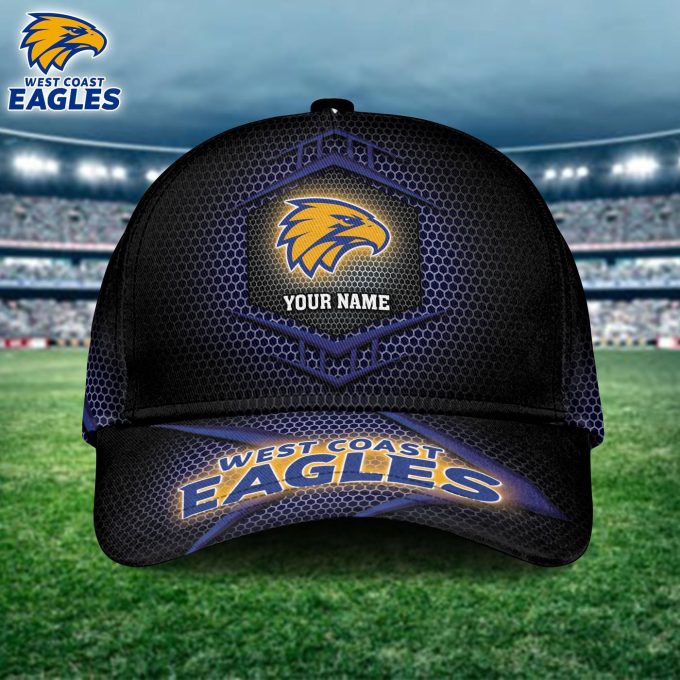 West Coast Eagles Afl Personalized Cap 1