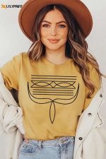 Western Boot Stitch Graphic T-Shirt: Stylish & Trendy Apparel for Western-Lovers