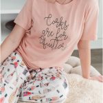 Rose Wine Lover Pajama Pant: Perfect Girls Weekend & Bachelorette Party Gift Comfy Women s PJs Ideal Christmas Gift