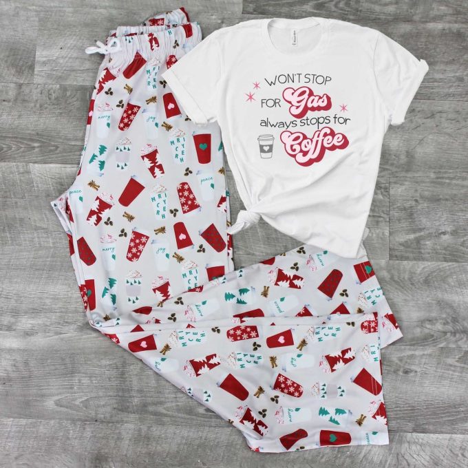 Cozy Women S Christmas Pajamas &Amp; Coffee Gift: Perfect Holiday Pjs For Coffee Lovers!