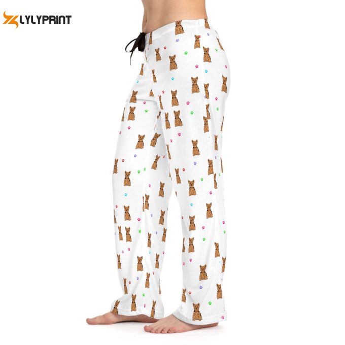 Yorkie Custom Women Pajama Pants – Cute Yorkshire Terrier Pjs Perfect Christmas &Amp;Amp; Birthday Gifts For Yorkie Moms