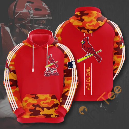 MLB St Louis Cardinals 3D All Over Print Hoodie – USA Sport AOP Shirt