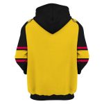 MLB Pittsburgh Pirates Yellow Zip Up Hoodie – AOP Shirt for Die-Hard Fans!