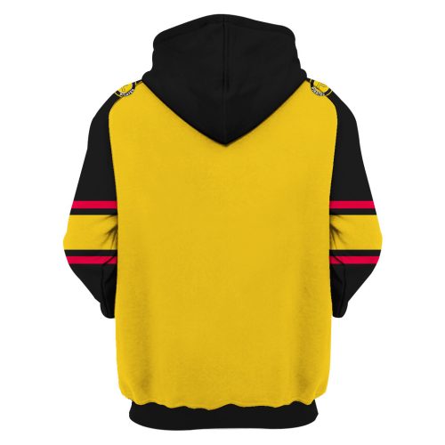 MLB Pittsburgh Pirates Yellow Zip Up Hoodie – AOP Shirt for Die-Hard Fans!