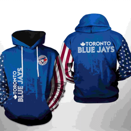 Shop the Toronto Blue Jays 3D Hoodie Zipper Hoodie AOP Shirt – Official MLB Team Apparel