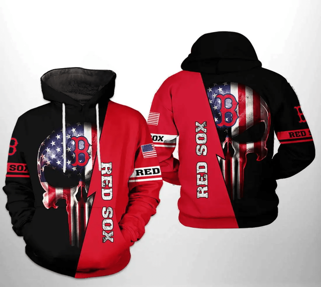 Show Your Red Sox Pride with this 3D Hoodie AOP Shirt – Boston MLB US Flag Skull Show Your Red Sox Pride with this 3D Hoodie AOP Shirt – Boston MLB US Flag Skull