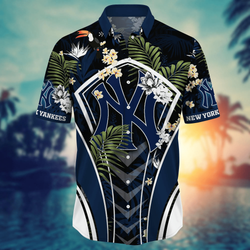 Get Ready for Summer with New York Yankees Floral MLB Shirt & T-Shirt – Perfect for Fans! NA49302